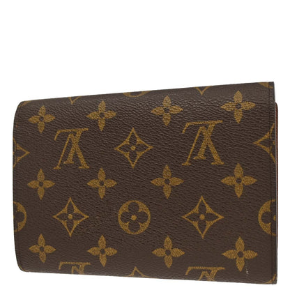 Louis Vuitton Monogram Porte Tresor Etui Papier Wallet M61202