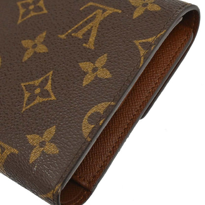 Louis Vuitton Monogram Porte Tresor Etui Papier Wallet M61202