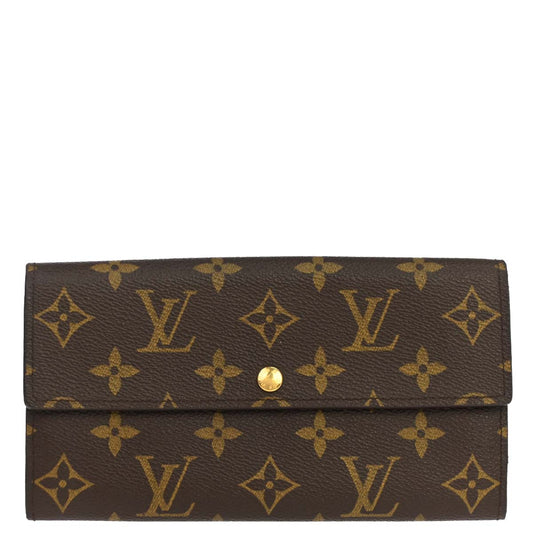 Louis Vuitton Monogram Portefeuille Sarah Purse Wallet M61734