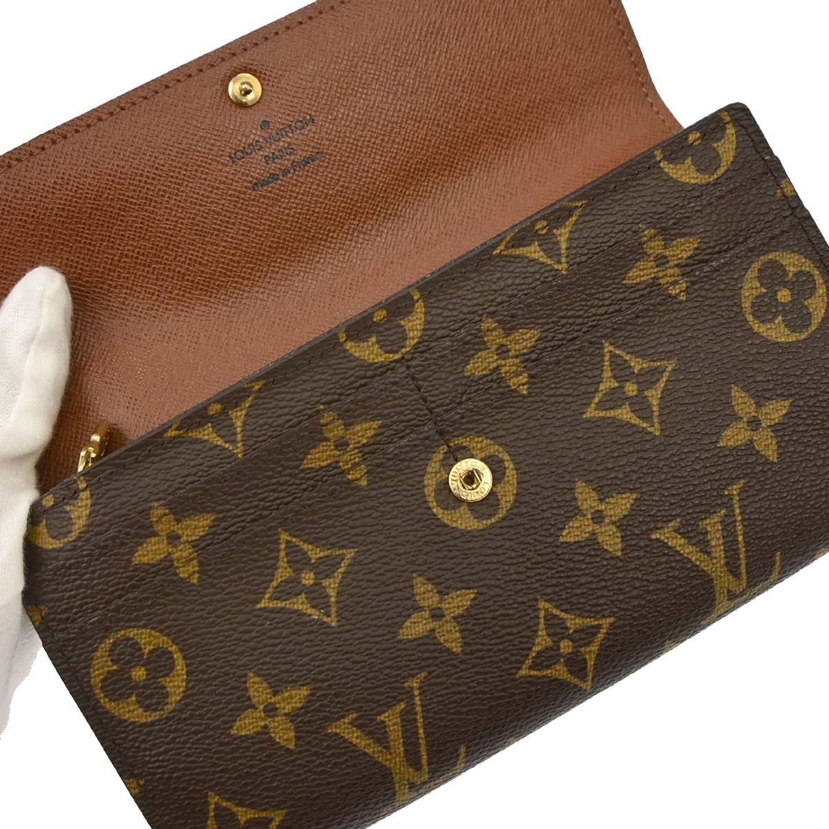 Louis Vuitton Monogram Portefeuille Sarah Purse Wallet M61734
