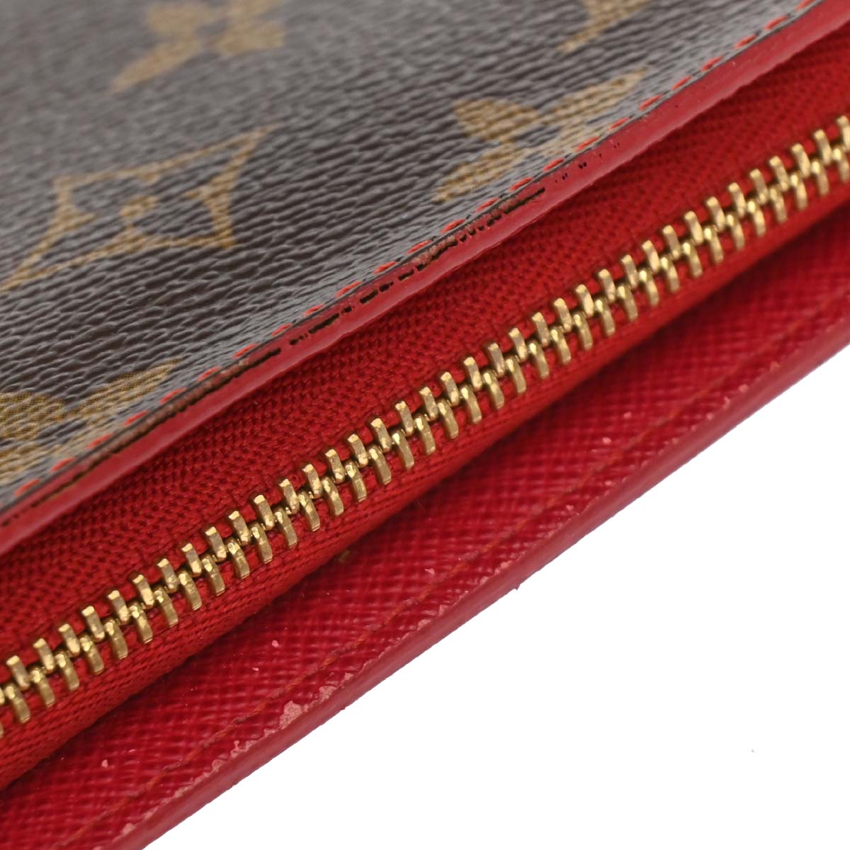 Louis Vuitton Monogram Cherry Porte Monnaie Zip Wallet M95006