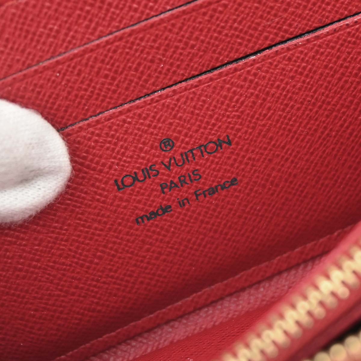 Louis Vuitton Monogram Cherry Porte Monnaie Zip Wallet M95006