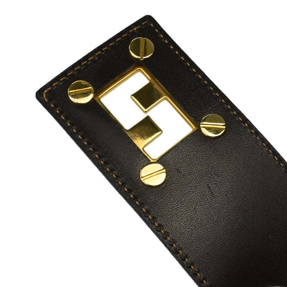 Fendi Brown Canvas Zucca Shoulder Bag