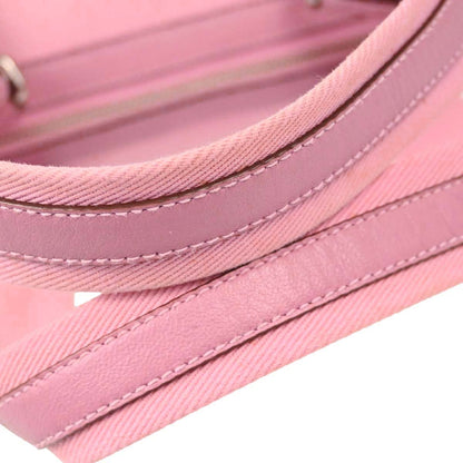 Yves Saint Laurent Pink Canvas Kahala Handbag