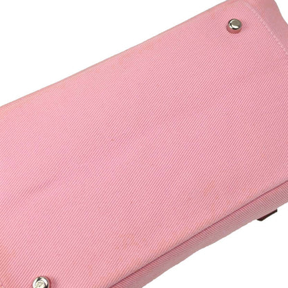 Yves Saint Laurent Pink Canvas Kahala Handbag