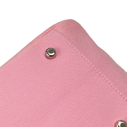Yves Saint Laurent Pink Canvas Kahala Handbag