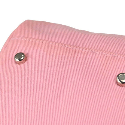 Yves Saint Laurent Pink Canvas Kahala Handbag