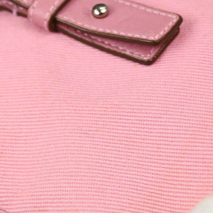 Yves Saint Laurent Pink Canvas Kahala Handbag