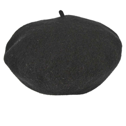 Chanel Black Hat Beret Small Good