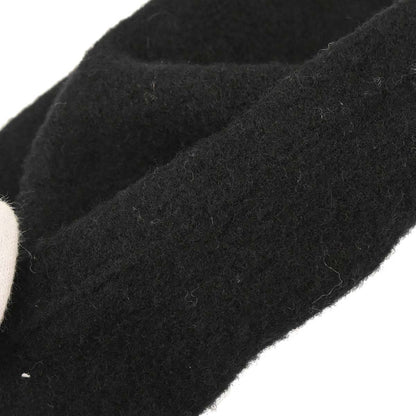 Chanel Black Hat Beret Small Good