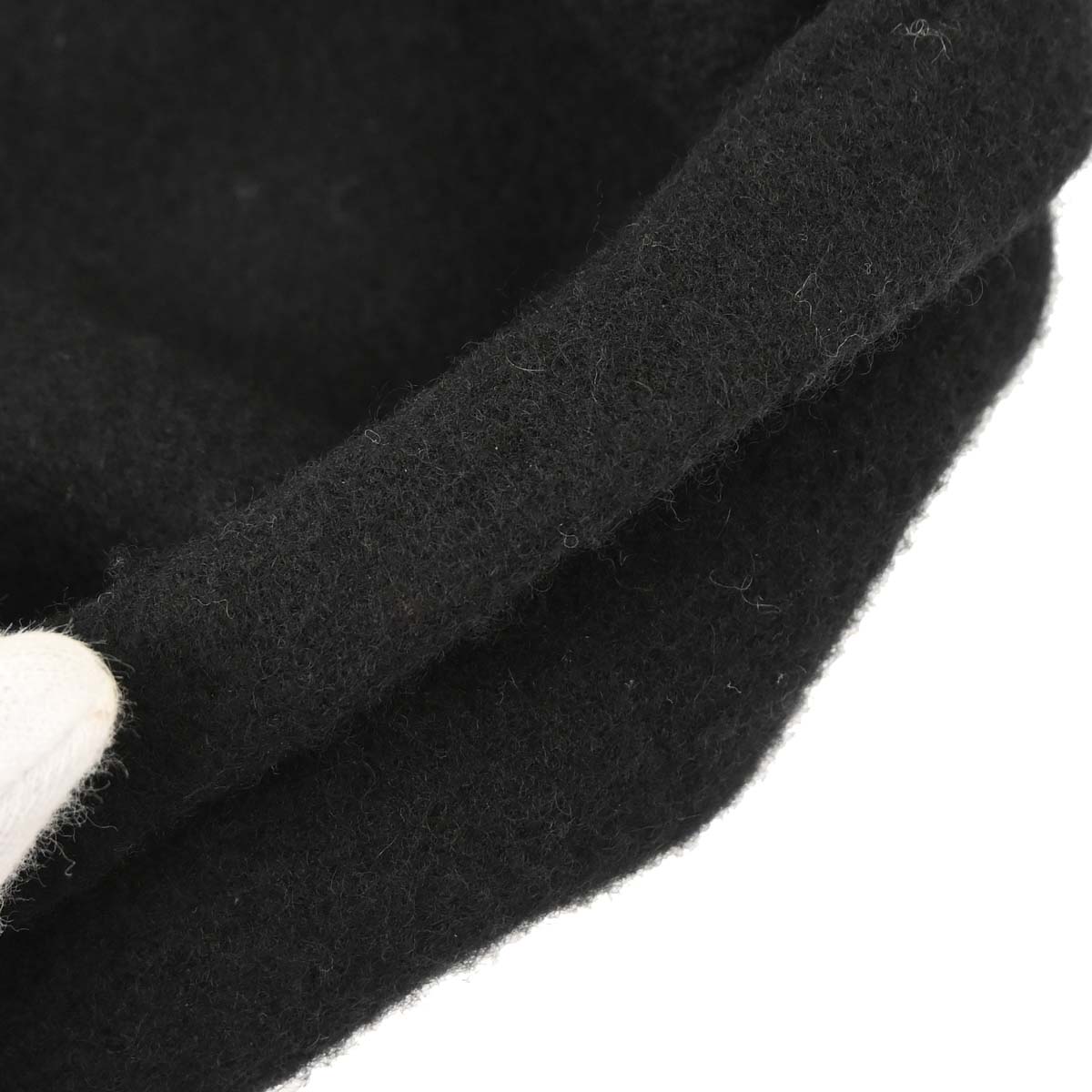 Chanel Black Hat Beret Small Good