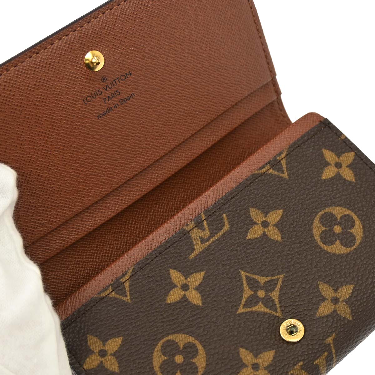 Louis Vuitton Monogram Portefeuille Tresor Wallet M61736
