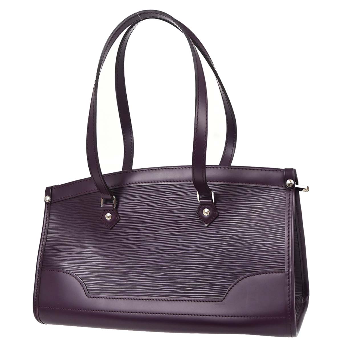 Louis Vuitton Purple Epi Madeleine PM Shoulder Bag M5933K