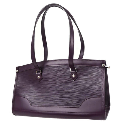 Louis Vuitton Purple Epi Madeleine PM Shoulder Bag M5933K