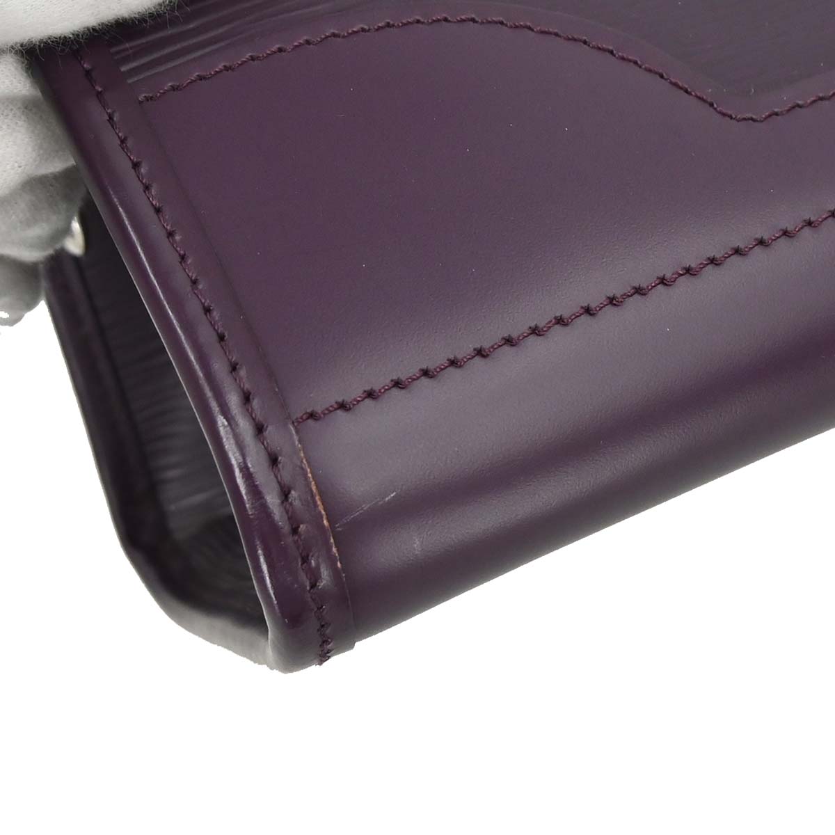 Louis Vuitton Purple Epi Madeleine PM Shoulder Bag M5933K