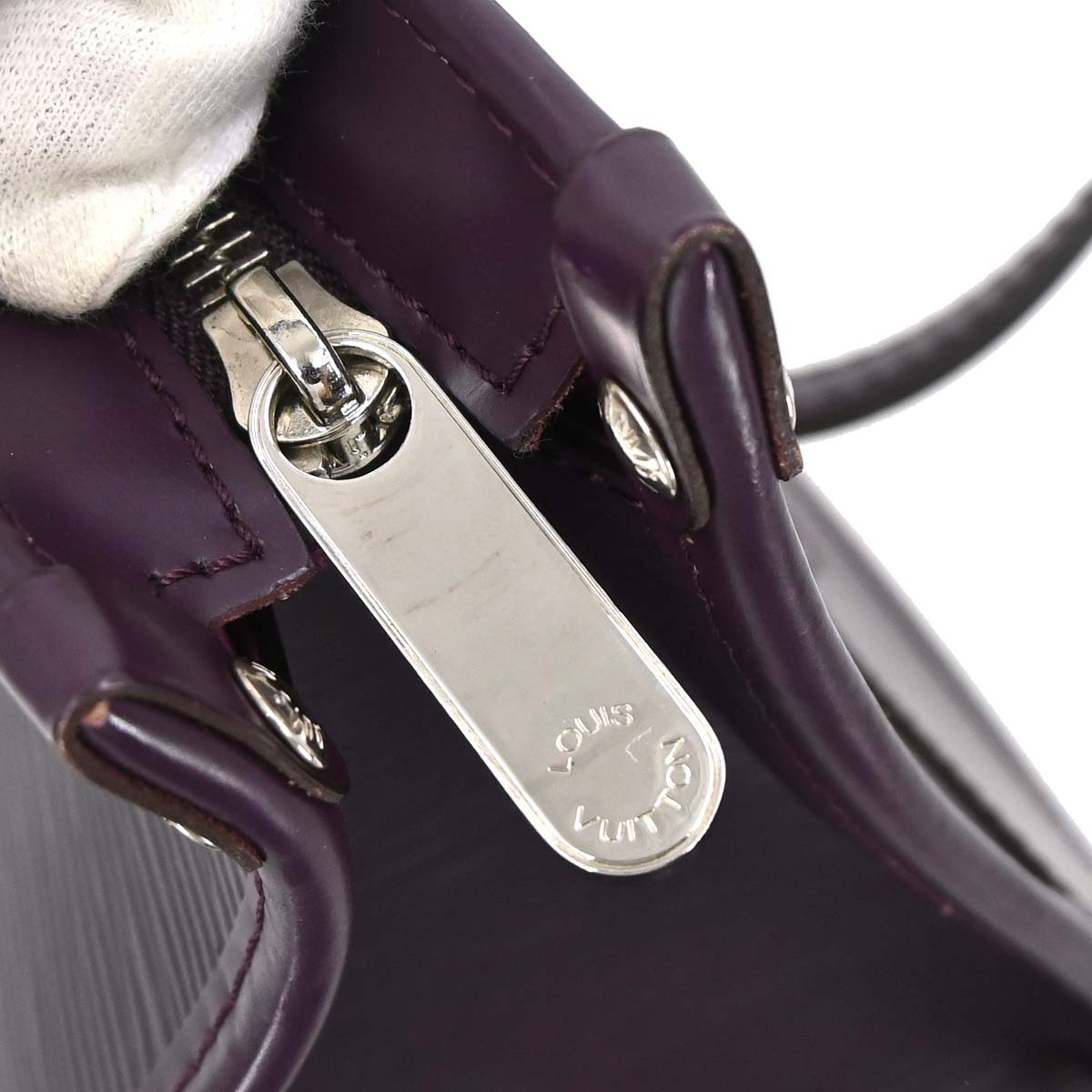 Louis Vuitton Purple Epi Madeleine PM Shoulder Bag M5933K