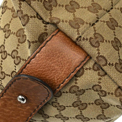 Gucci Brown GG Bamboo Handbag