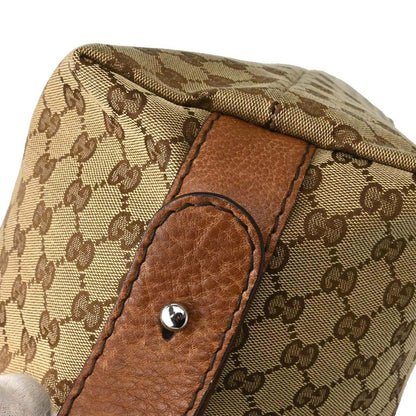 Gucci Brown GG Bamboo Handbag