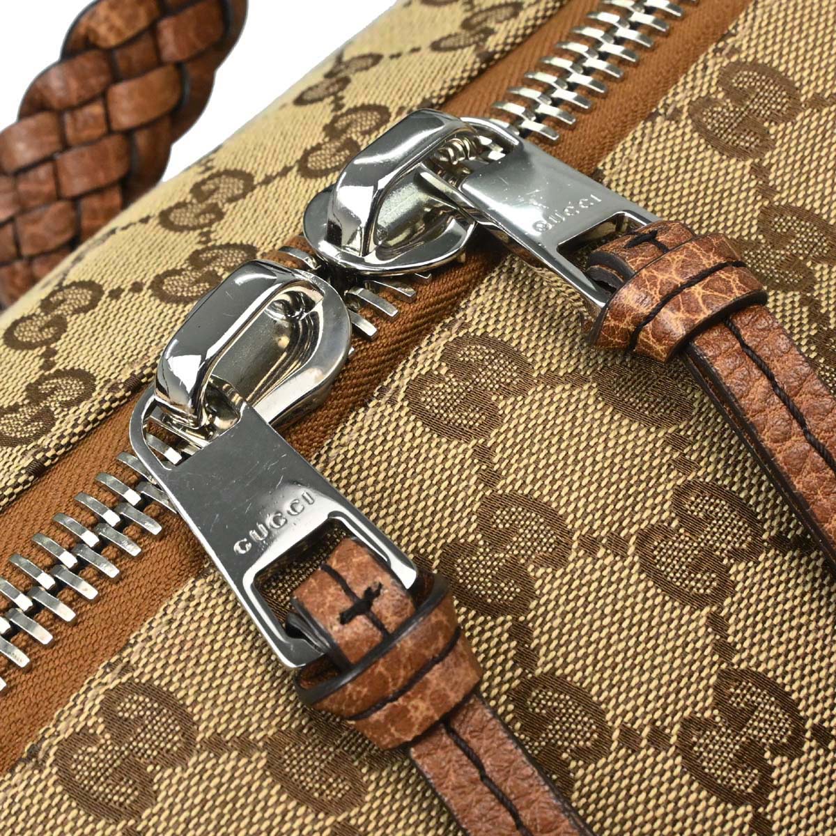 Gucci Brown GG Bamboo Handbag