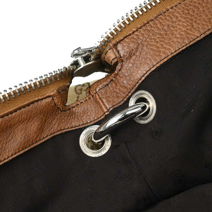 Gucci Brown GG Bamboo Handbag