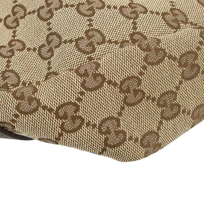 Gucci Beige Canvas GG Abbey D-ring Tote Handbag