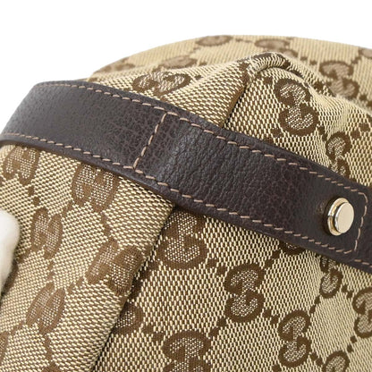 Gucci Beige Canvas GG Abbey D-ring Tote Handbag