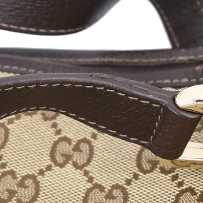 Gucci Beige Canvas GG Abbey D-ring Tote Handbag