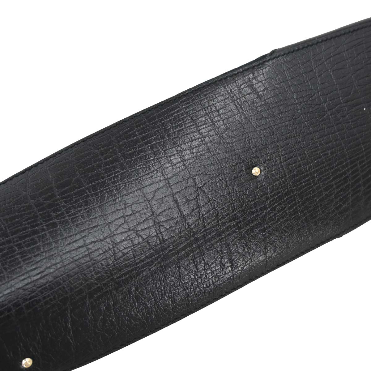 Gucci Black Canvas Horsebit GG Tote Handbag