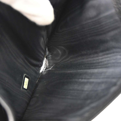 Chanel Black Caviar Skin Trifold Wallet