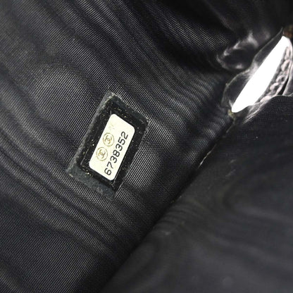 Chanel Black Caviar Skin Trifold Wallet