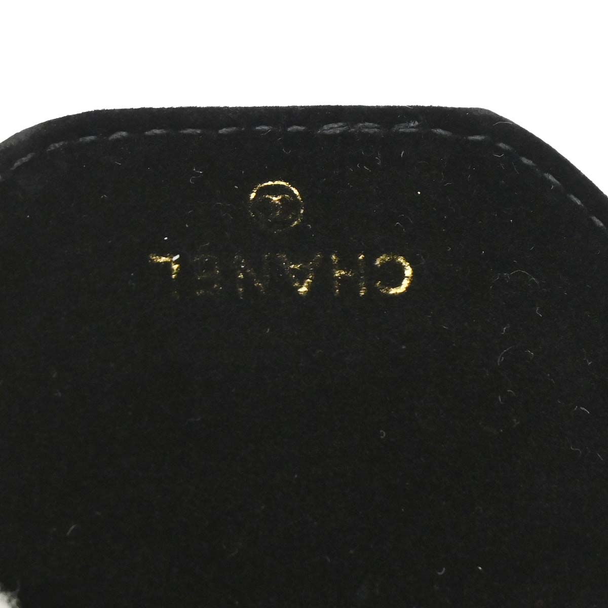 Chanel 1994-1996 Yellow Caviar Skin Jewelry Case Pouch