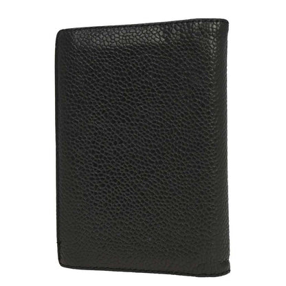 Chanel 1991-1994 Black Caviar Skin Cardholder