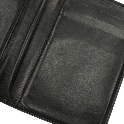 Chanel 1991-1994 Black Caviar Skin Cardholder