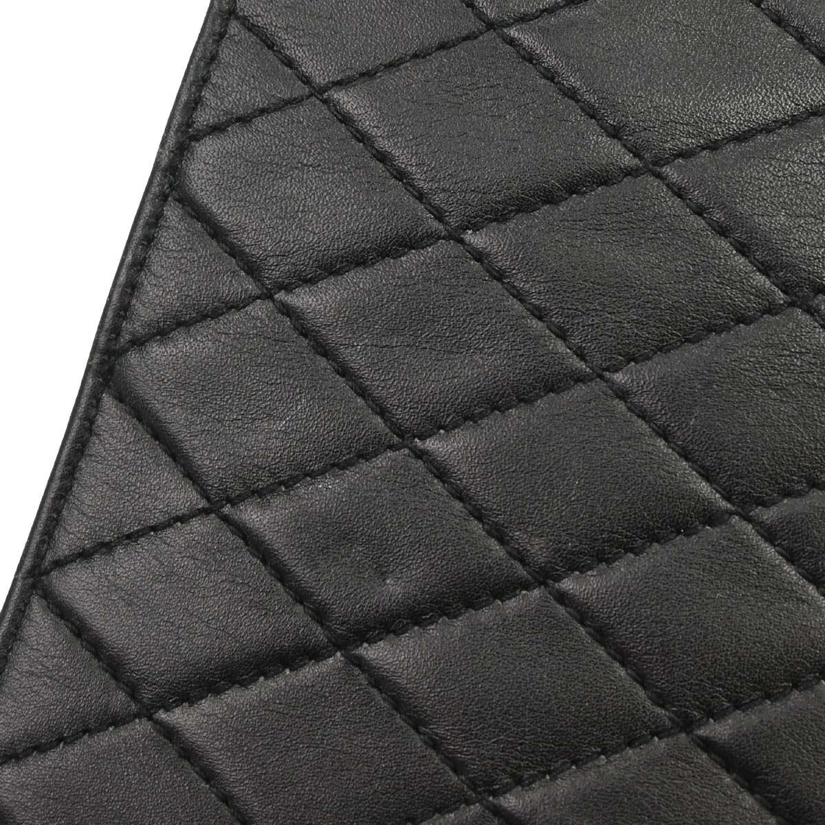 Chanel Black Lambskin Corset Belt #75/30 Small Good