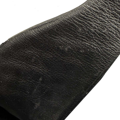 Chanel Black Lambskin Corset Belt #75/30 Small Good