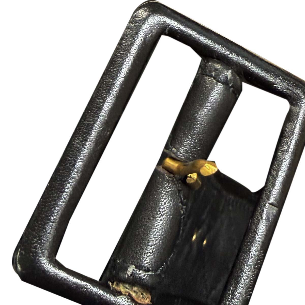 Chanel Black Lambskin Corset Belt #75/30 Small Good
