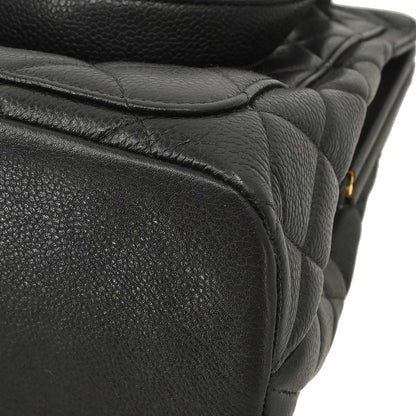 Chanel Black Caviar Skin Handbag