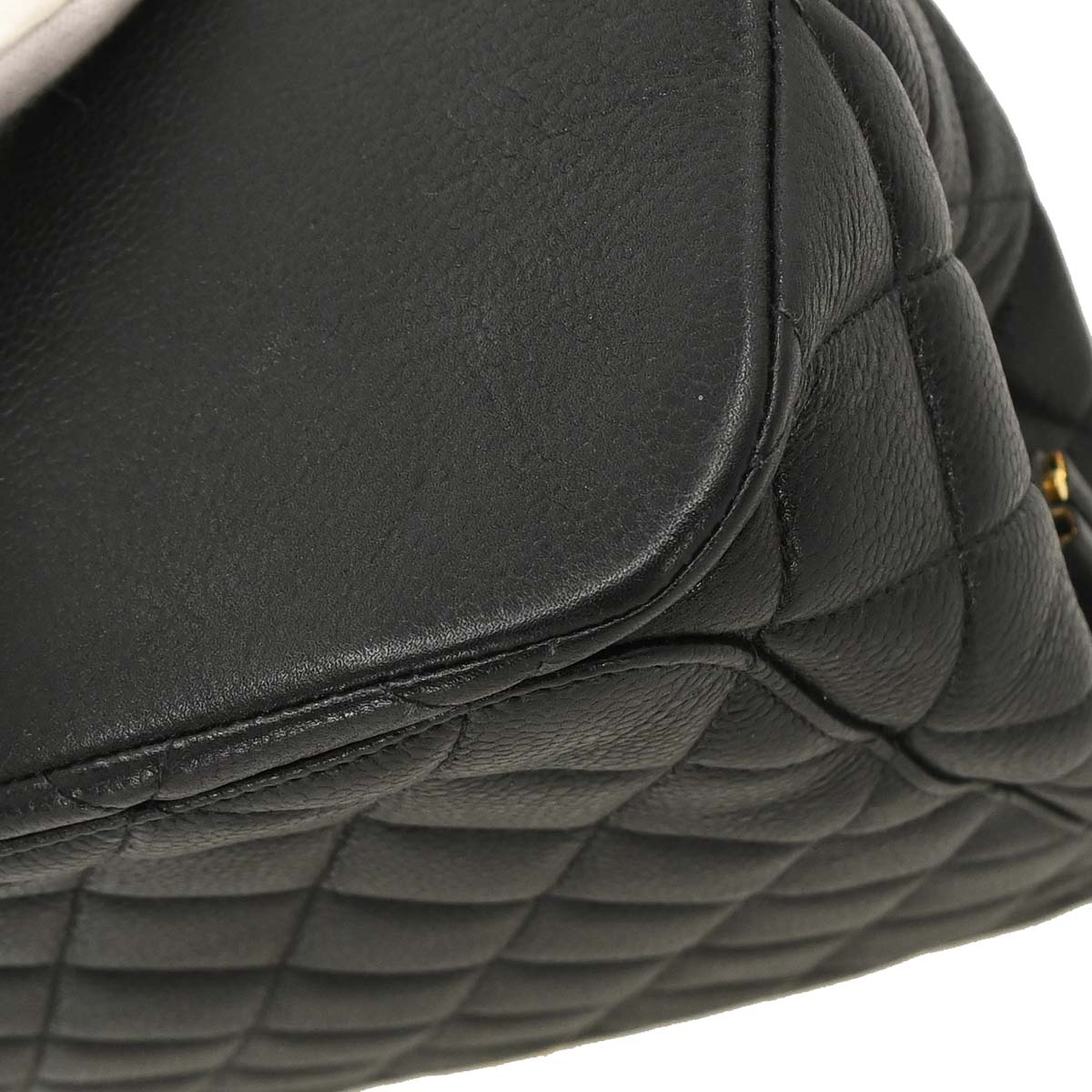 Chanel Black Caviar Skin Handbag