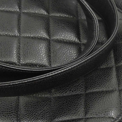 Chanel Black Caviar Skin Handbag