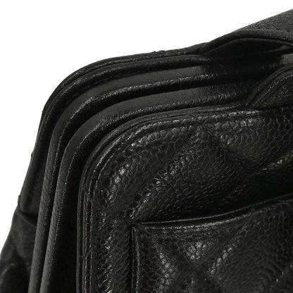 Chanel Black Caviar Skin Handbag