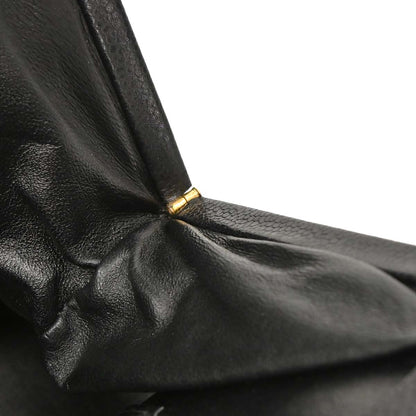 Chanel Black Caviar Skin Handbag