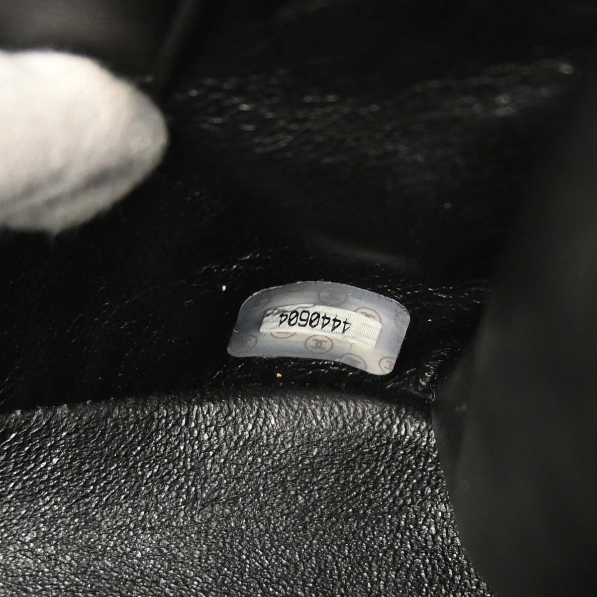 Chanel Black Caviar Skin Handbag