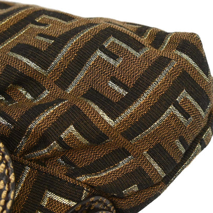 Fendi Brown Canvas Tobacco Zucca Chef Handbag