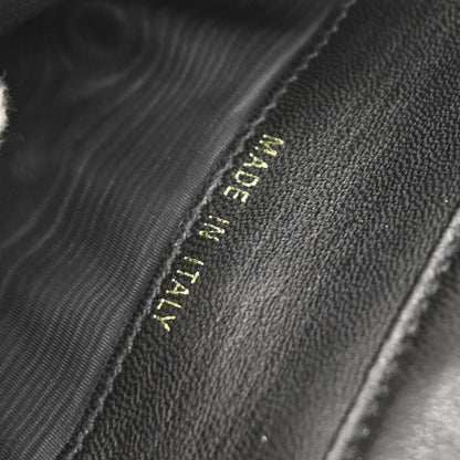 Chanel 2001-2003 Black Lambskin Choco Bar Wallet