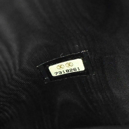 Chanel 2001-2003 Black Lambskin Choco Bar Wallet