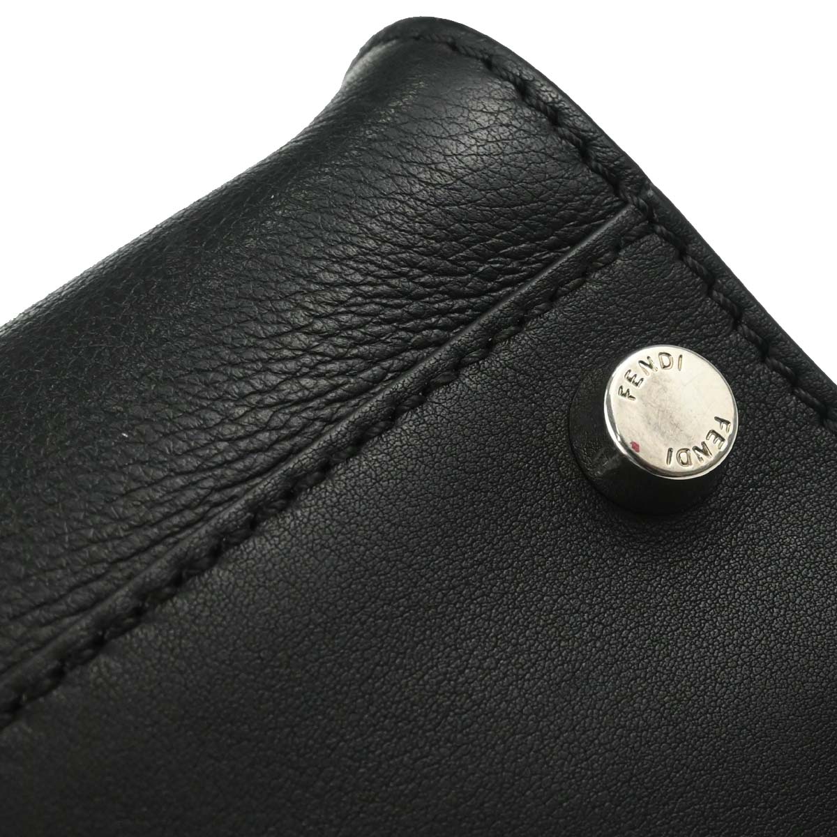 Fendi Black Peekaboo Fit Monster 2way Shoulder Handbag