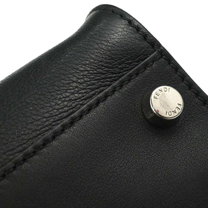 Fendi Black Peekaboo Fit Monster 2way Shoulder Handbag