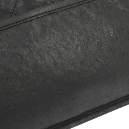 Chanel Black Lambskin Natural Beauty Split Pocket Flap Bag Shoulder Bag