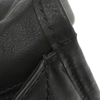 Chanel Black Lambskin Natural Beauty Split Pocket Flap Bag Shoulder Bag