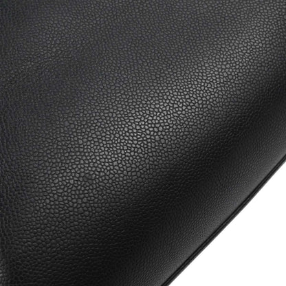 Chanel Black Caviar Skin Tote Handbag